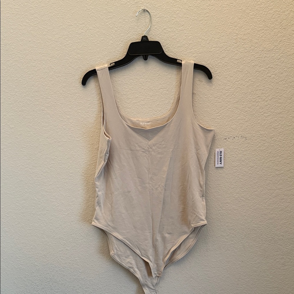 Old Navy Cream Women's Bodysuit